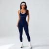 Kleurrijke Yoga Bodysuit: Sportieve, Stijlvolle Lange Jumpsuit voor Hardlopen & Fitness