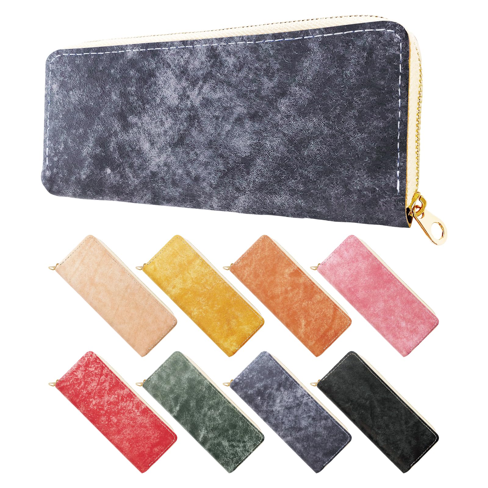 

Genuine Leather Round Pencil and Simple Design for Pens and Made in Pueblo Navy Case, Slim, Compact, Pencils, Italy, Berry,