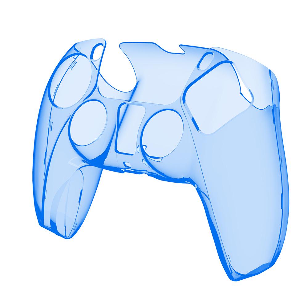 PS5 Wireless Controller Crystal Protective Shell - Transparent Hard Case Cover