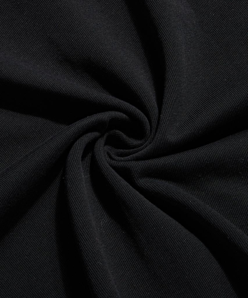 Beulonseun Vintage Short Sleeve Henley Tee Black