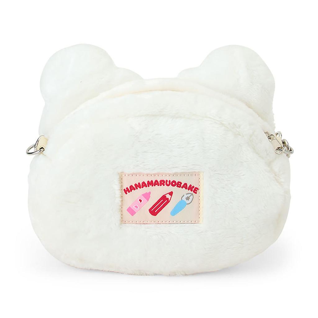 Sanrio Pouch with Hanamaru Ghost Ages 3 and Up 636622 Face-Shaped (Together Friends) - - -