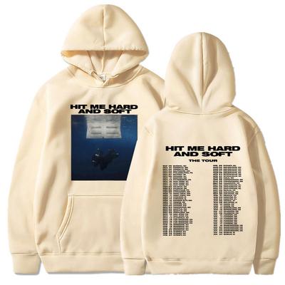 Hit Me Hard And Soft Tour Hoodies Autumn Winter Men Women Long Sleeve Sweatshirts Harajuku Comfortable Pullovers