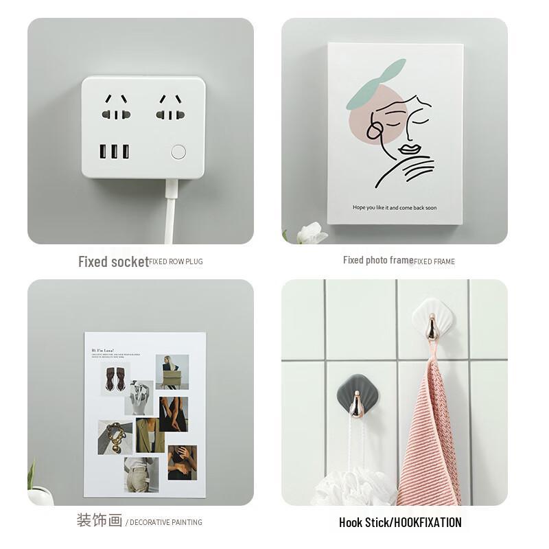 Transparent Round Double-Sided Adhesive Dots