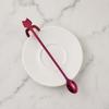 304 Stainless Steel Coffee Spoon, Hanging Cat Spoon for Mugs Tall Cups, Long Handle Tea Stirring Spoon, Ideal for Desserts & Ice Cream Lovers