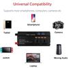 Inverter Socket Adapter Charger 3000/4000/6000W USB Car Inverter Converte LED Display Modified Sinewave Power DC12/24V