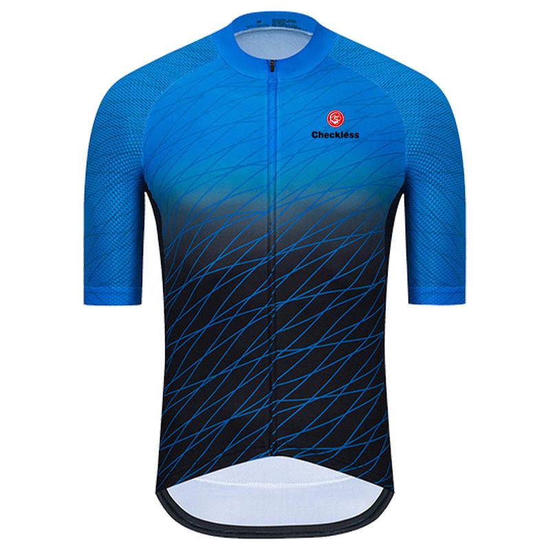 2022 New Mountain Bike Riding Clothes Summer Quick-drying Breathable Round Neck Cycling Shirt Road Bike Short-sleeved Top