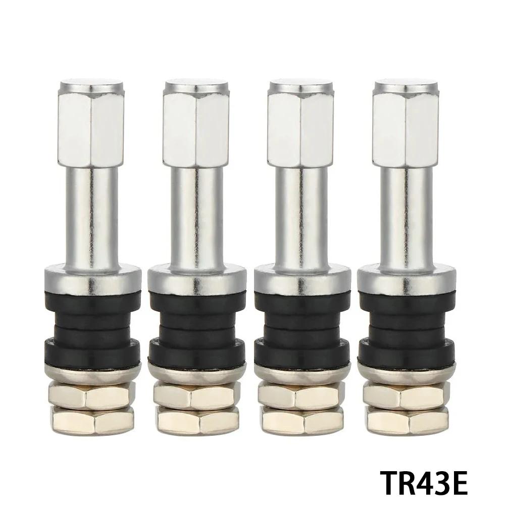 4Pcs TR48e Bolt Screw On Tire Valve Stem For Car Truck Motorcycles Scooters Mopeds Rims Automotive Tire Professional Accessories