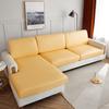 PU-Leder-Sofa-Sitzkissenbezug, wasserdicht, schmutzabweisend, Schonbezug, Sitzschutz, Eck-L-förmiger Sofabezug, Sofakissen
