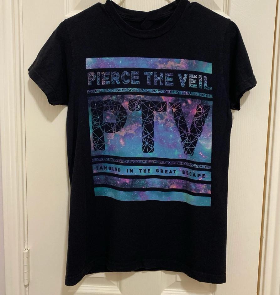 Pierce The Veil Tangled In The Great Escape REPRINT T-shirt size S-4XL