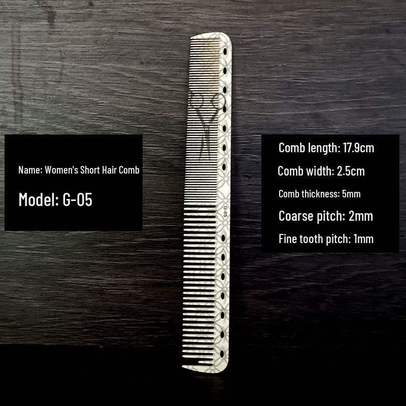 

Laser-Engraved Barber Shop Cutting & Styling Comb Set