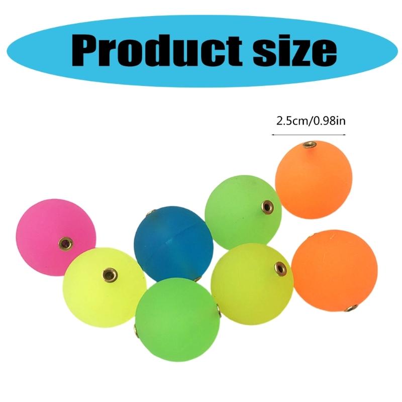 Fischereiköder Schwimmer Kugeln Harter Fischereiköder Schwimmkugeln Outdoor Schwimmendes Angelzubehör für Salzwasser Süßwasser