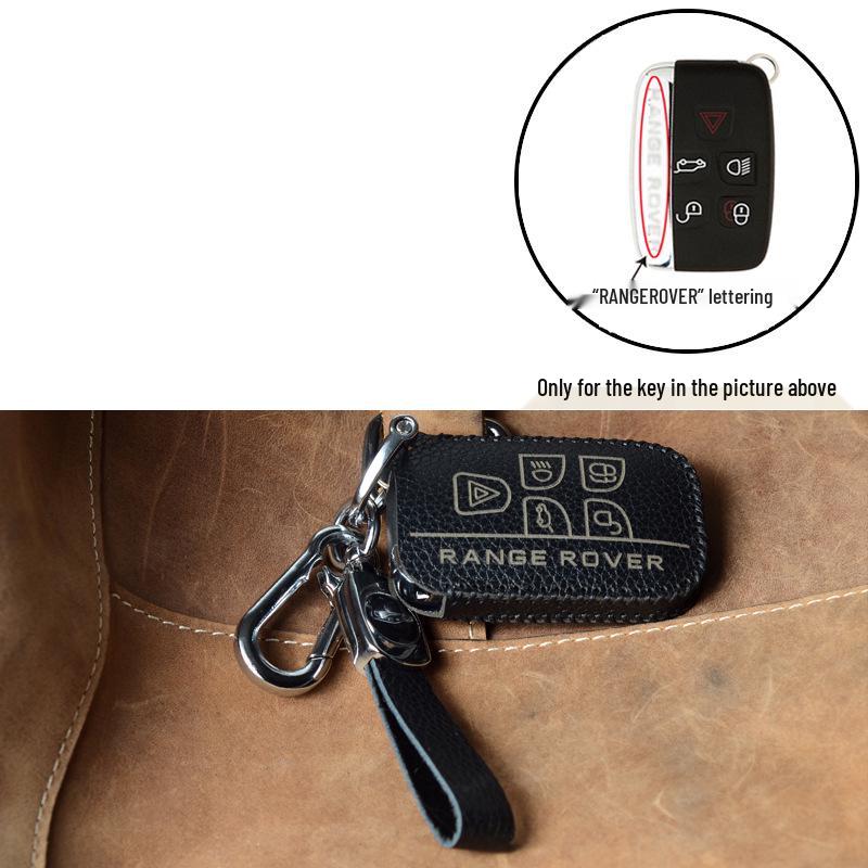 

Кожаный чехол для ключей для Land Rover Range Rover Sport, Evoque, Velar, Defender, Discovery, Freelander - Унисекс