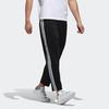 Adidas Originals Trefoil Classic Three-Stripe Relaxed Straight-Leg Casual Sports Pants Men Bottoms Black DN8039