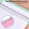 1Pcs Plastic Paper Trimmer A4 Paper Cutting Machine Durable Paper Slide Cutter  Home Crafts Tool