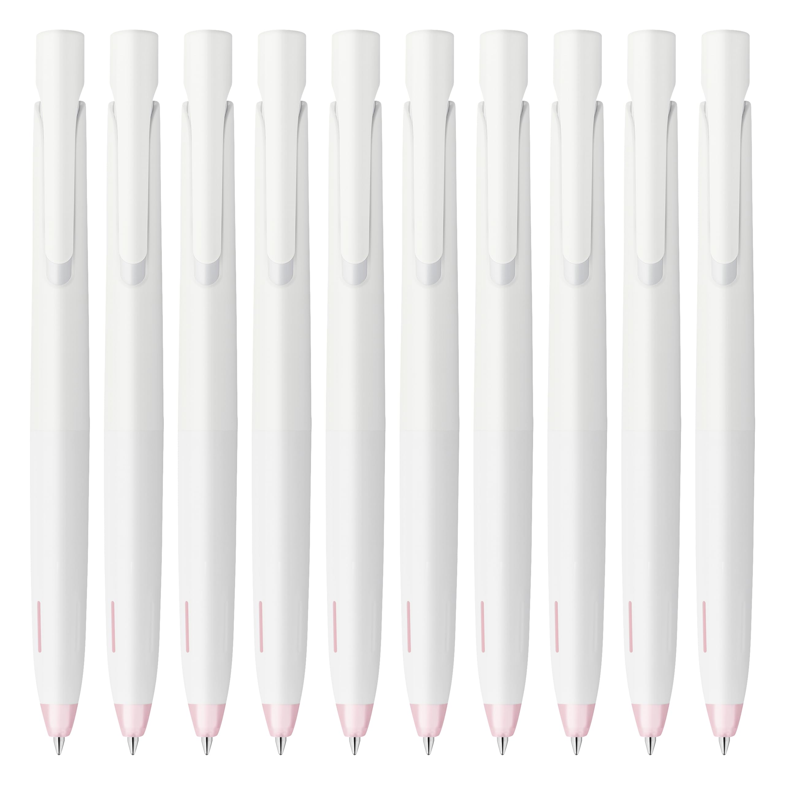 

Zebra Blen Ballpoint Cat Hair White 10 0.5mm Oil-Based Pen, Color, Barrel, Pens, B-BAS88-NK-W белый