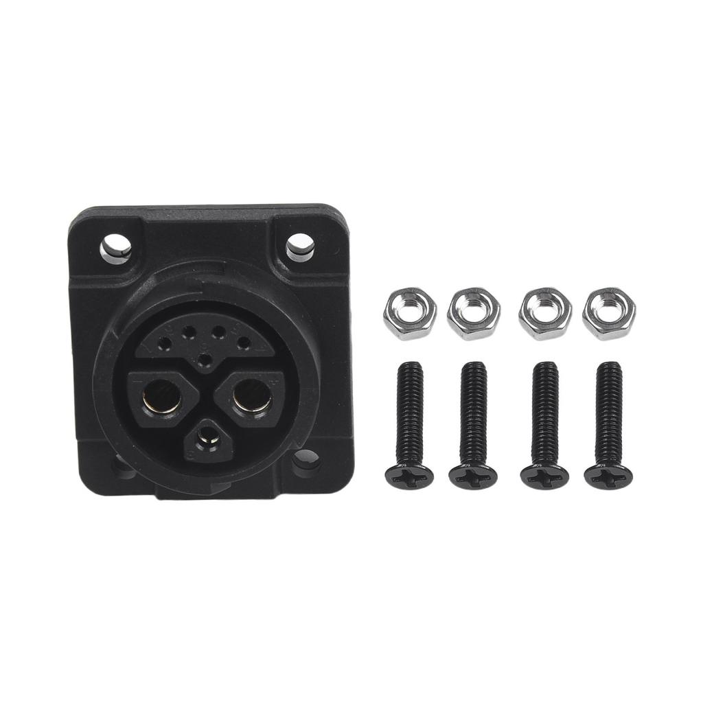 IP67 Rated M23 Male Female Battery Connector for Motorcycle Charger Socket