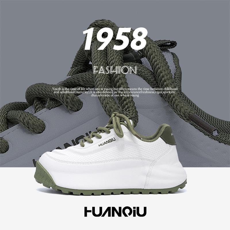 Globale Freizeitschuhe Herren ZHQ68352 Sommer-Trend vielseitig beliebt Herrenschuhe Outdoor weiche Sohle bequem weiße Schuhe