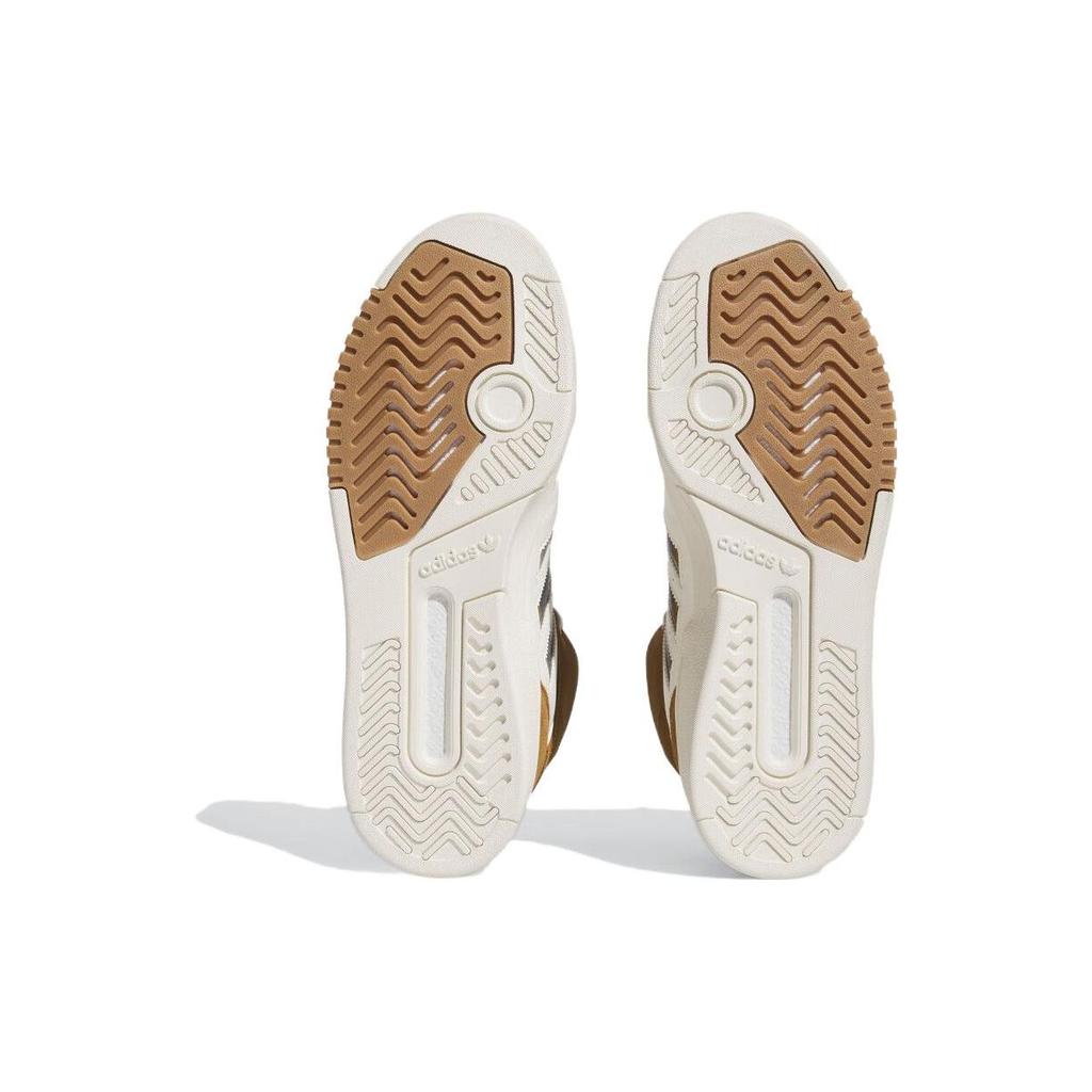 Adidas Originals Drop Step XL Comfortable Durable Lightweight Mid-Top Skate Shoes Unisex Skate Shoes White Yellow IF2678