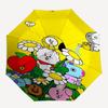 1pc Outdoor Umbrella with BT21 Characters - Automatic Opening/Closing, Portable 3-Fold Design, 8-Rib Iron Frame - Perfect Gift for Fans, Traveler