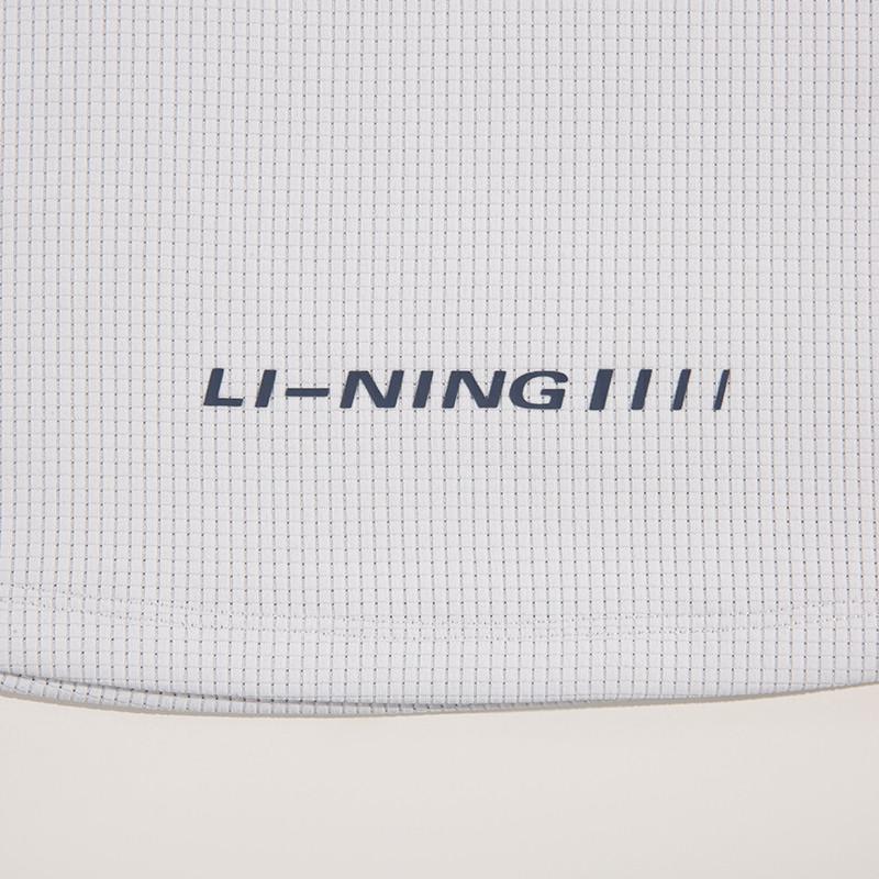 LI-NING Breathable Lightweight Women's Sports Top Solid Color Simple Fashion Slim Fit Crew Neck Long Sleeve Athletic T-Shirt