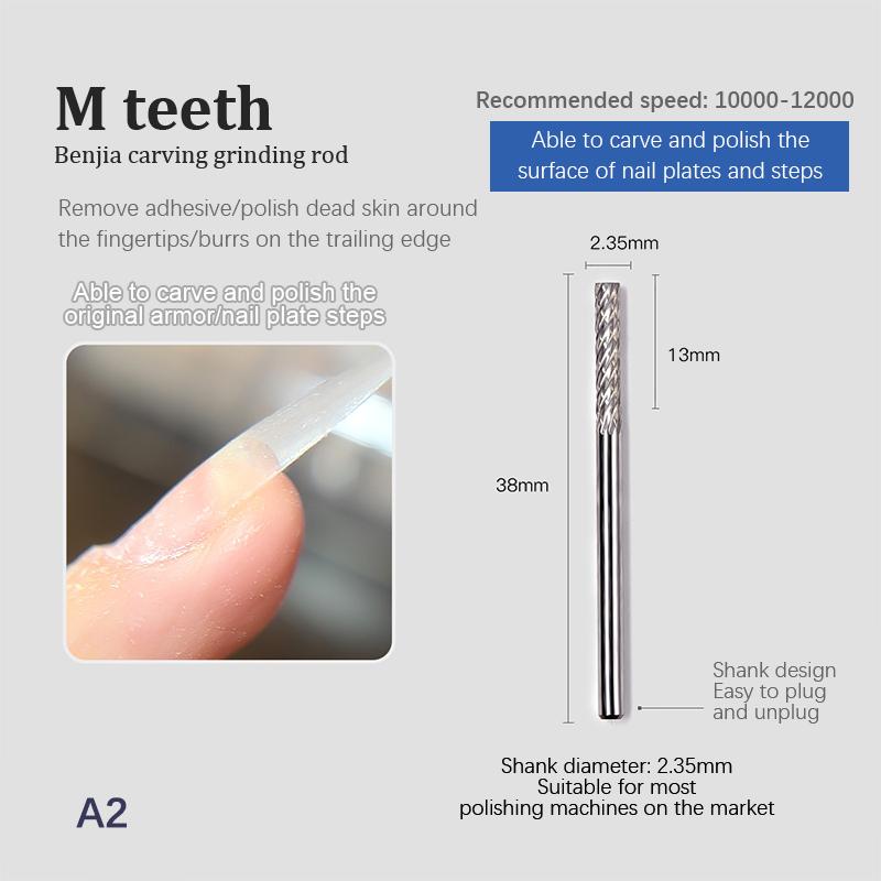 

Фрезы из карбида вольфрама, сверла для ногтей, электрические дрели для ногтей, маникюрная машина, педикюрные пилочки для ногтей, аксессуары A2