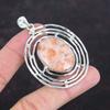 Sunstone Pendant Genuine Gemstone Pendant Antique Jewelry 925 Sterling Silver Pendant Handmade Dainty Pendant Sunstone Jewelry Gifts For Her