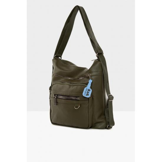 Bags and Suitcases Red Women's Large Single Pocket Loose Strap Hand, Shoulder And Backpack