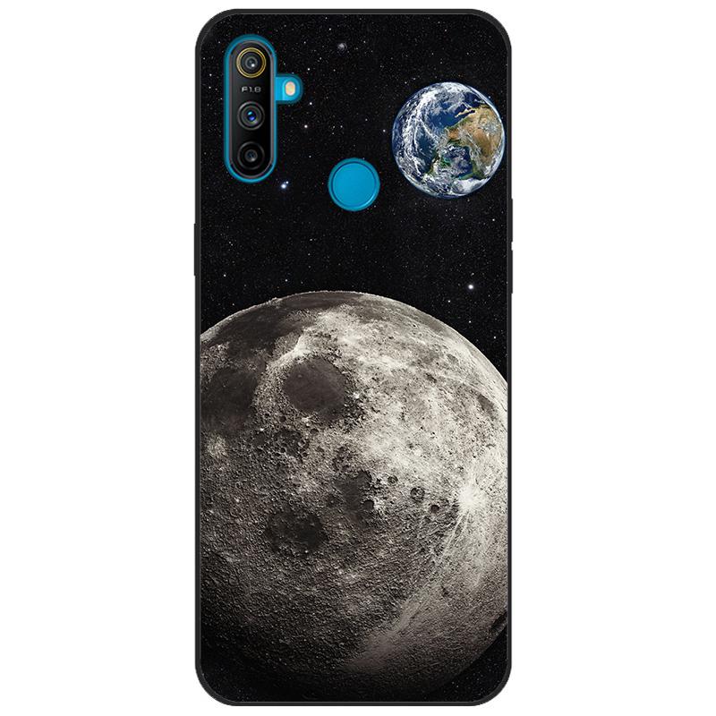 For Realme C3 Case Cover Soft Silicone TPU Patterned Back Cover For OPPO Realme C3 RMX2020 C 3 RealmeC3 Cartoon Phone Case Funda