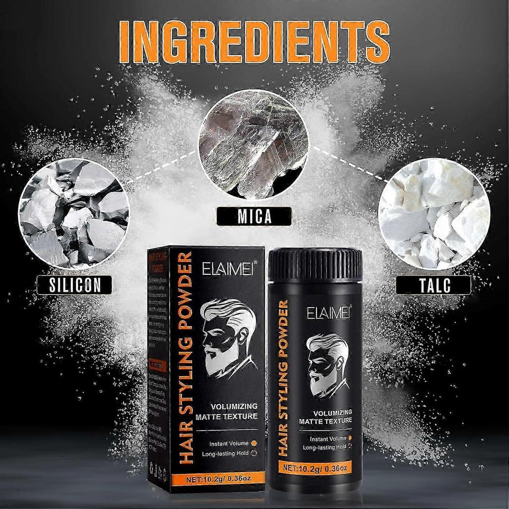Hair Powder, Texturizing Volumizing Powder, Unisex Root Hair Styling Powder, Natural Matte, Adds Texture And Volume To Hair