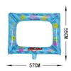 Trendy Kids' Photo Frame & Party Props Set: Birthday Decor, Picnic Hat & Glasses