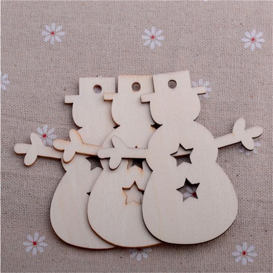 Home Furnishing Widget Jumping Deer Arts Fashoin Crafts Ornament Woodiness Pendant