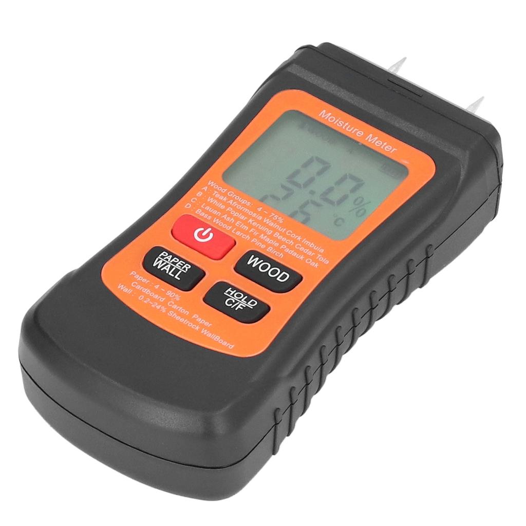 Feuchtigkeitsmesser Holzfeuchtemessgerät Intelligente Temperatur-Feuchtigkeitsmessung Digitaler Stifttyp