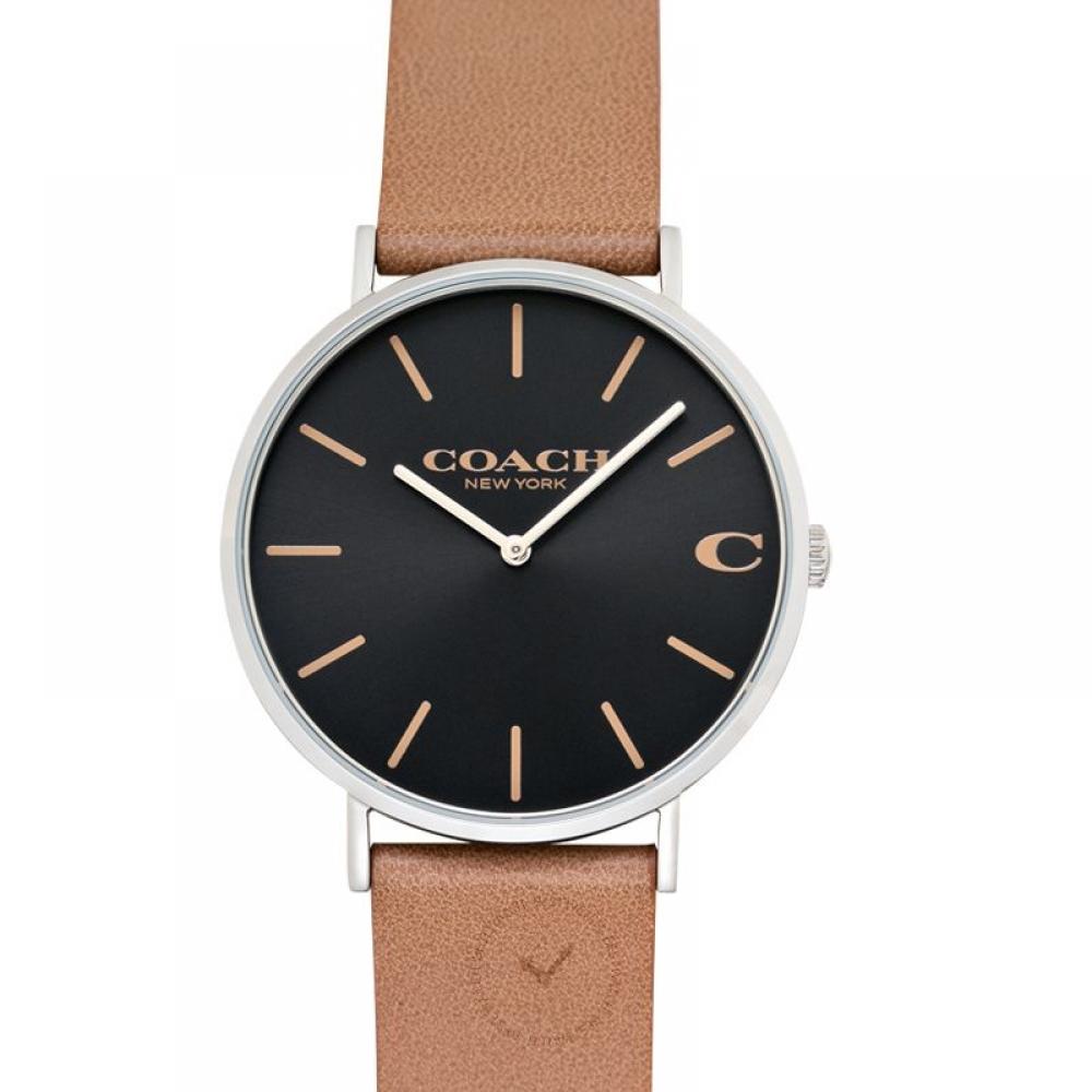 

Coach Quartz Black Dial Stainless Steel Men s Watch