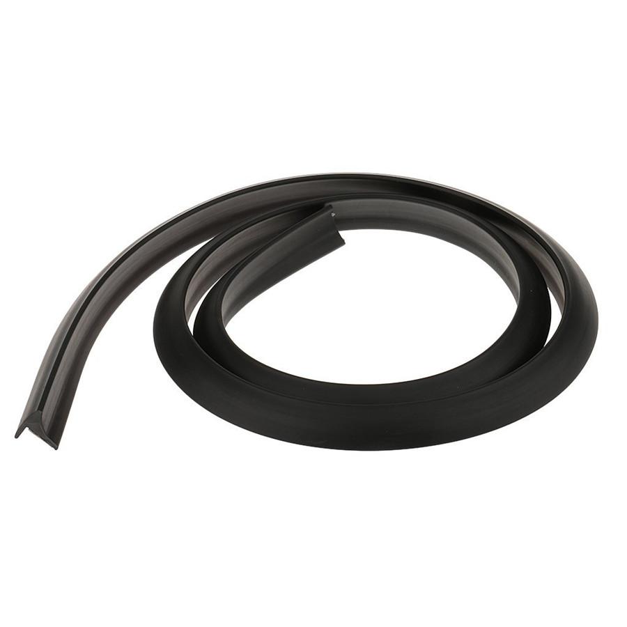 2Pc Fender Flares Wheel Protector Rubber Lip Trim Protective 150cm  for All Car