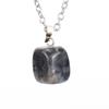 Natural Crystal Natural Stone Tiger Stone Irregular Shape Small Pendant Necklace N627