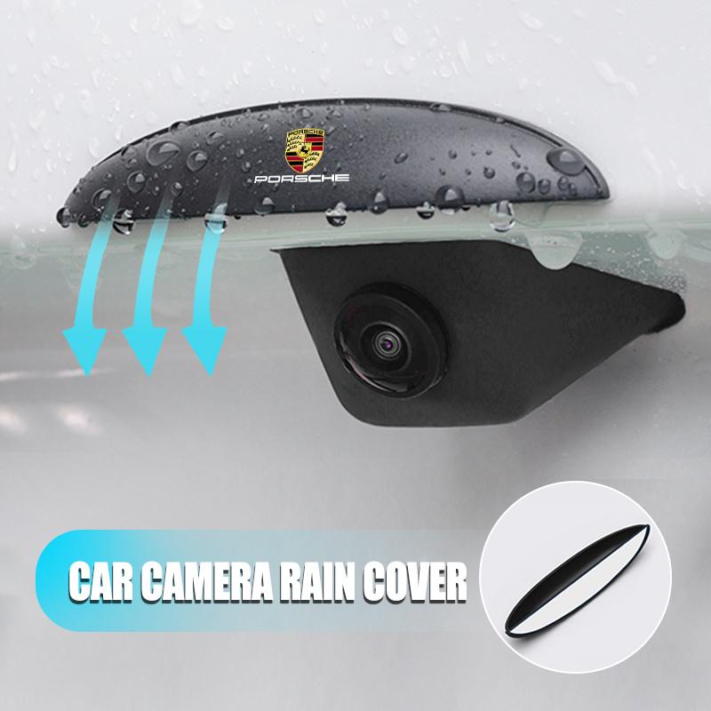 AEKUQ1 Car Reverse Camera Rain Shield Car Reversing Mirror Camera Rain Shade Cover Rainproof Waterproof Shield For Porsche 911 Cayenne