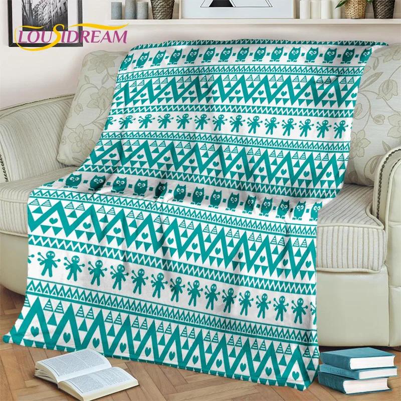 Bohemia Nordic Celts Turkish Series Blanket,Soft Throw Blanket for Home Bedroom Bed Sofa Picnic Travel Office Cover Blanket Kids