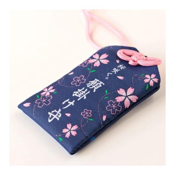 Exam shop [Kirsche Breute] Cherry blossoms blooming wish amulet bag amulet case