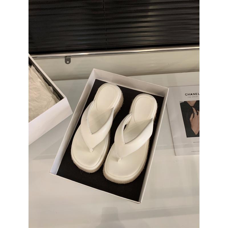 

Туфли на танкетке, туфли на высоком каблуке, шлепанцы, женская обувь, летняя обувь, соломенная платформа, сандалии на высоком каблуке 40