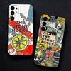 Band The S-Stone Roses Phone Case For Samsung S25,S24,S23,S22,S21,S20,Plus,Fe,Lite,Others Black Cover