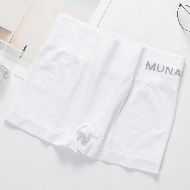 Women Seamless Mid Waist Boxer Briefs Shapewear Hip Lifting Pants Underwear