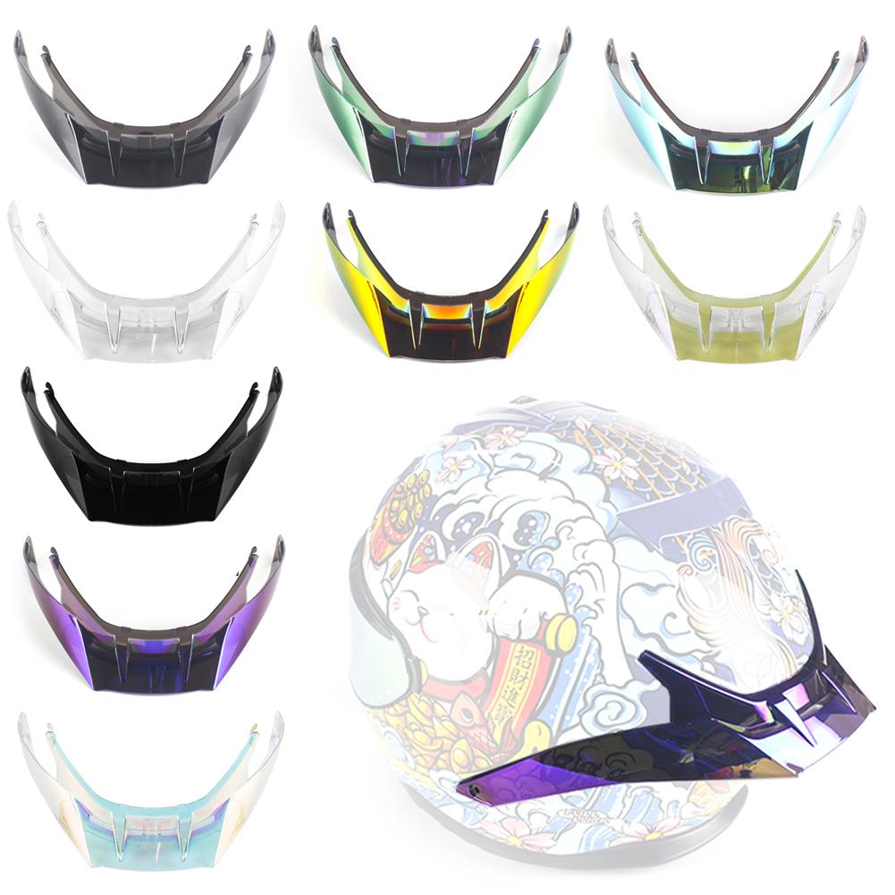 Modified Motorcycle Helmet Tail Spoiler Rear Wing Air Duct Aerodynamic Racing Attachment for R50S R50S Pro