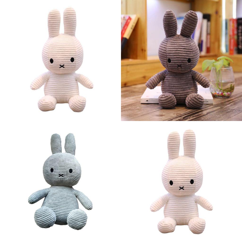 Miffy Puppe Spielzeug Superweiches Plüschmaterial PP Baumwollfüllung Perfektes Geschenk für Kinder