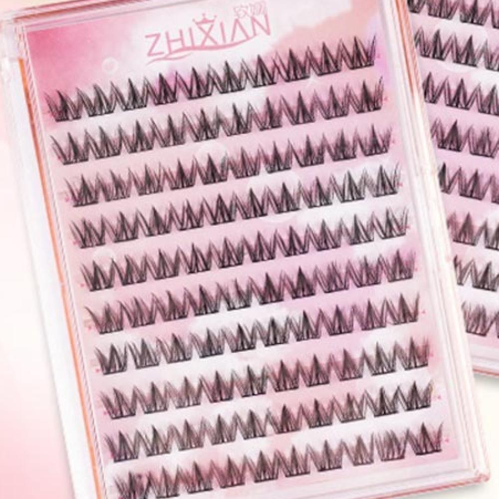 Anime Cosplay Segmentierte Falsche Wimpern Mit Jelly Klebestreifen Falsche Wimpern Manga Wimpern Wome