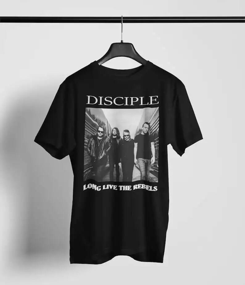 

Disciple Music Rock Band Retro T-Shirt Unisex T-Shirt XXXXL
