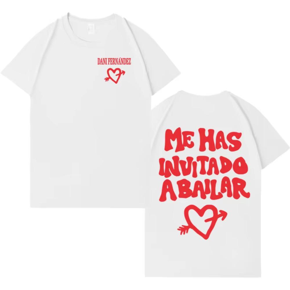 Rapper Dani Fernandez Fashion Print Tshirts Men Women Streetwear Tshirts Summer Casual Y2K Pop Oversized Tshirt Loose Clothing