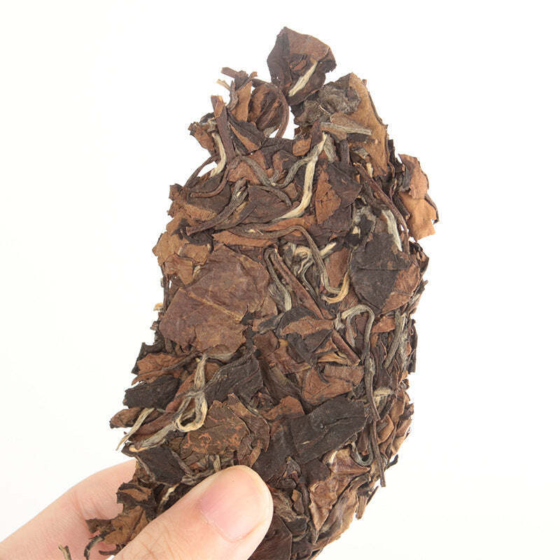 350г Белый чай Fuding Shoumei Аутентичный органический белый чайный торт Китайский белый — фото 5