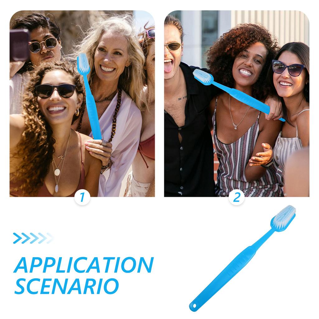 Huge Toothbrush Prop Large Giant Lightweight Toothbrush Party Decoration Photo Prop Cosplay Accessories Party Decoration