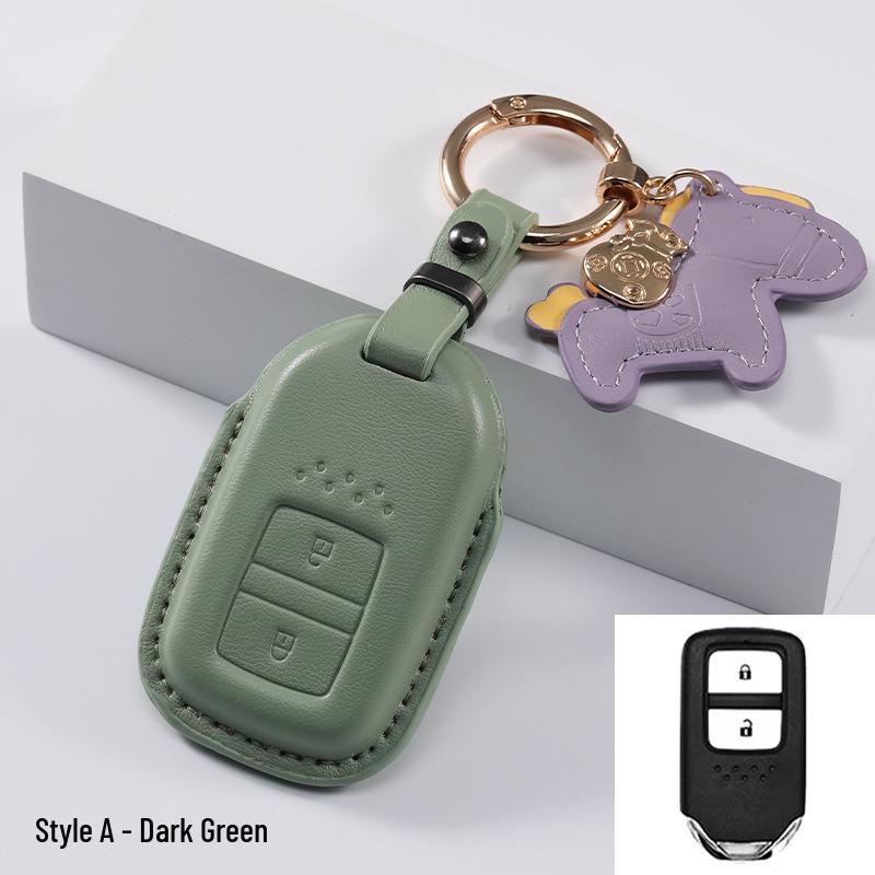 Honda Key Case for 25 Models: Civic, CR-V, Accord, Inspire, Fit, Odyssey - Cartoon Design for Men & Women
