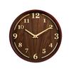 Vintage Wall Clocks Wooden Mechanism Silent Clock Living Room Interior Wall Watch Home Decor Round Clocks Room Furniture